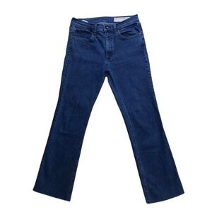 Rag‎ & Bone Clean Fit Jeans Size 27 Dark Wash Raw Hem Made in USA W2015K520CEL
